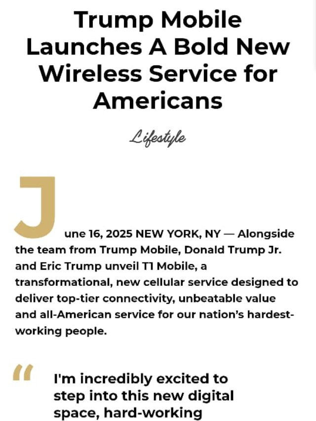 trump mobile